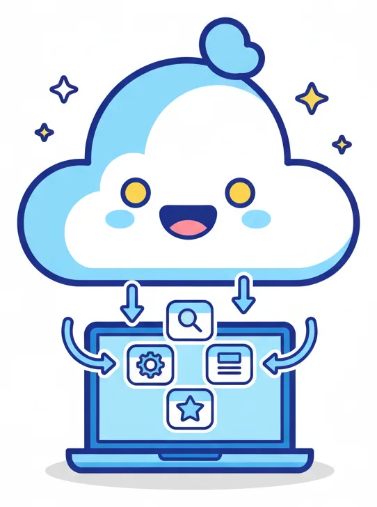 Cloud illustration