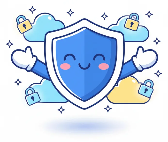 Cybersecurity illustration