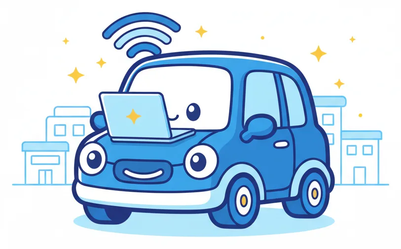 Automotive illustration